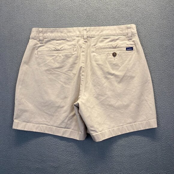 CHUBBIES Mens Shorts - Size 32 Beige khaki - stretch cotton - Picture 2 of 12